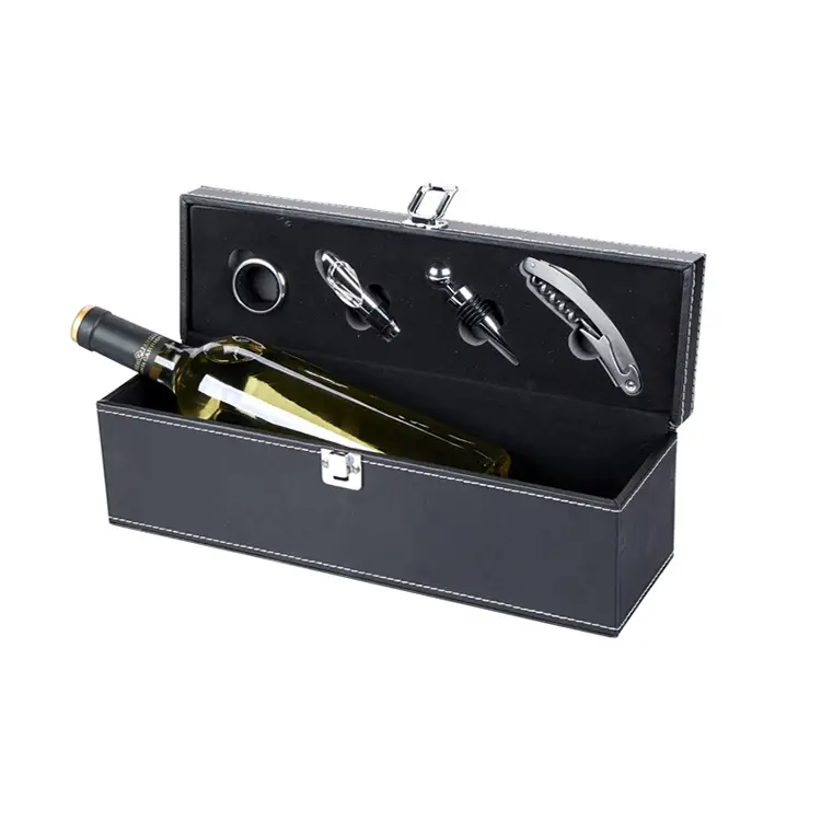 Одиночна пляшка PU Wine Set
